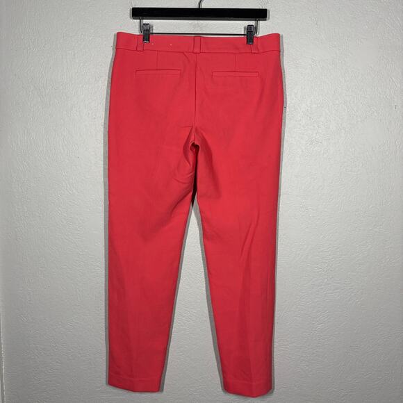 NEW! Ann Taylor LOFT Dress Pants Career Casual Ankle Melon - 8 - Picture 3 of 5